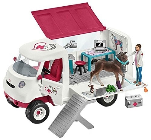 Schleich Horse Club: Mobile Vet With Hanoverian Foal 42370