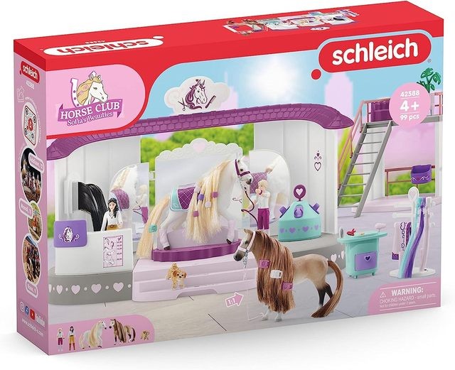 Schleich Sofias beauties Žirgų grožio salonas 42588
