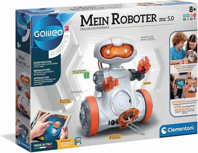 Clementoni Robotas - konstruktorius Science Mein Roboter MC 5.0