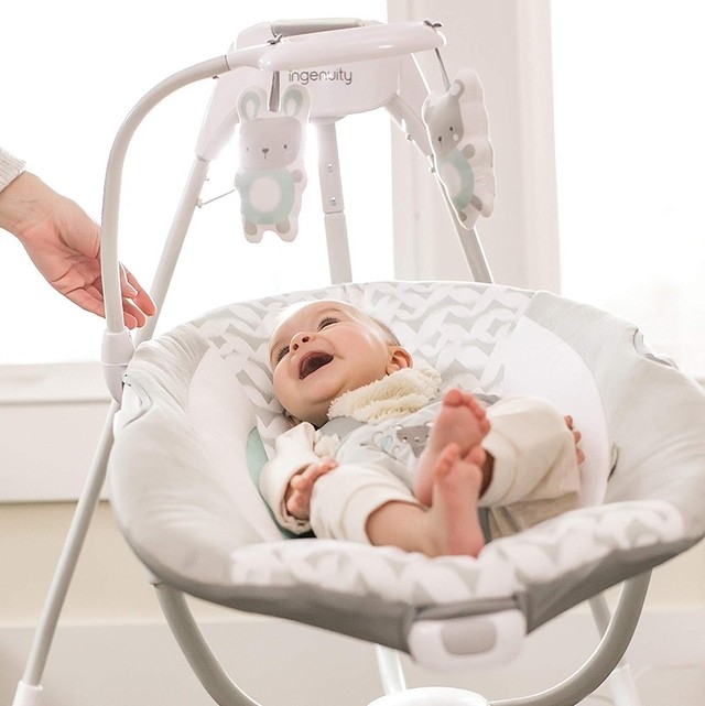 Supynės Ingenuity SimpleComfort Cradling Swing - Raylan