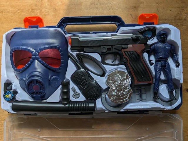 Swede Policijos rinkinys Policeset