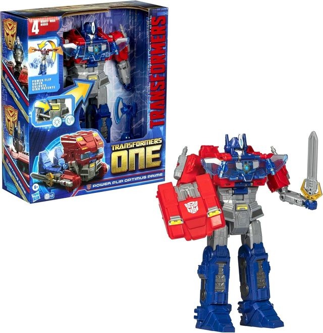 TRANSFORMERS MV8 Figure "Power Flip" Optimus Prime, 25 cm