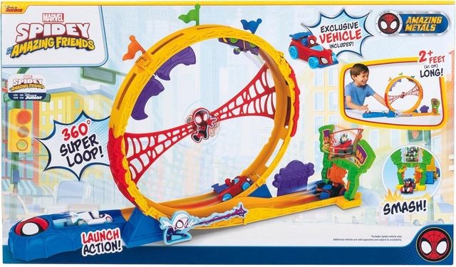 Track Spidey & His Amazing Friends Metals Track Set