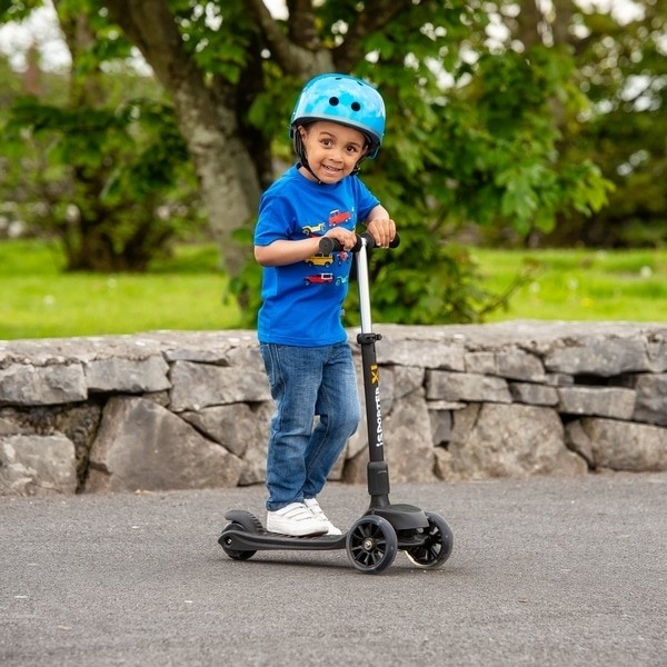 Triratis paspirtukas iSporter XL LED black Scooter