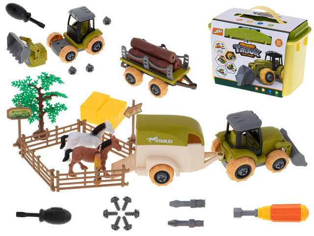 Farming Set: Tractor and Seeder KX5309_1
