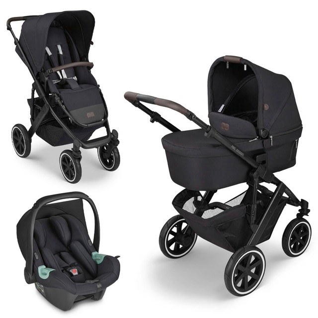Universalus vežimėlis ABC DESIGN 2in1 Salsa 4 Air MIDNIGHT