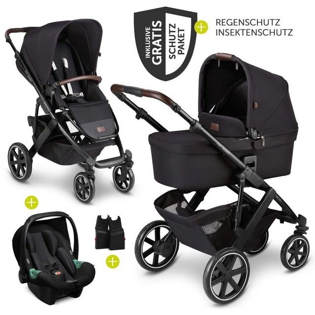 Universalus vežimėlis ABC DESIGN 3in1 Salsa 4  all in one MIDNIGHT