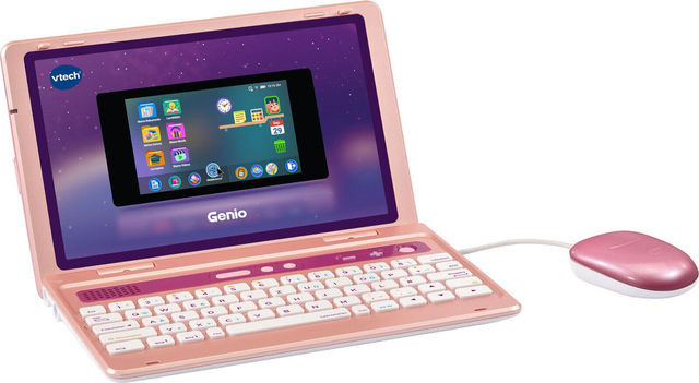 Vaikiškas kompiuteris VTech Genio Lernlaptop pink