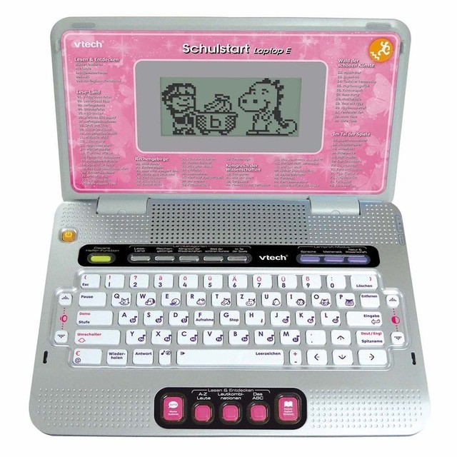 Vaikiškas kompiuteris VTech Schulstart Laptop E pink
