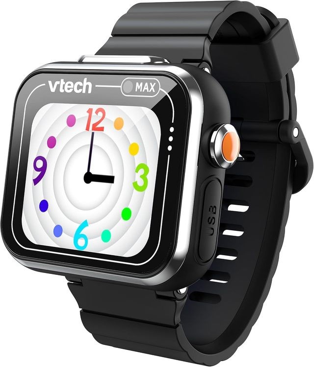 VTech KidiZoom Smart Watch MAX, išmanusis laikrodis juodas
