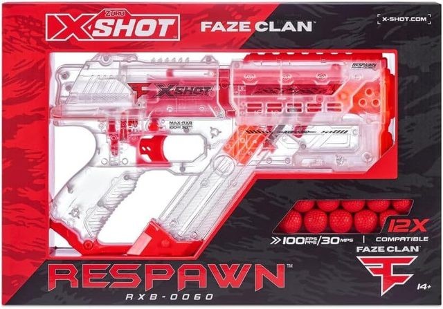 XSHOT žaislinis šautuvas Chaos Faze Respawn