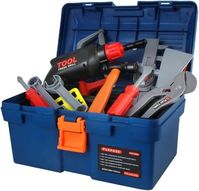 Toy toolbox Kruzzel Deluxe Tool Set