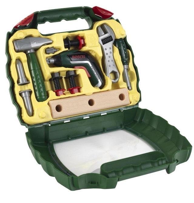Žaislinis meistro įrankių rinkinys Klein Bosch Ixolino II Case 8394