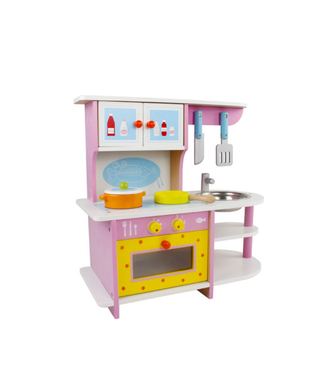 Žaislinis virtuvės rinkinys Pink