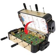 2-in-1 Games Table Football & Hockey