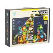 3D luminous magnetic constructor 90el. KX3629_1