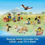 60307 LEGO® City Laukinės gamtos gelbėtojų stovyklavietė