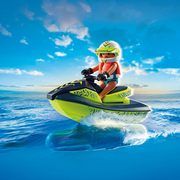71464 PLAYMOBIL® Actions Heroes, Gaisrininkų valtis su vandens motociklu