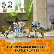 76949 LEGO® Jurassic World Gigantozauro ir terizinozauro užpuolimas