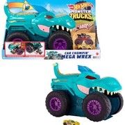 Automobilis Hot Wheels Monster Truck Car Chompin Mega Wrex