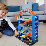 Automobilių stovėjimo aikštelė Hot Wheels City Stunt Garage