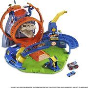 Automobilių trasa Hot Wheels Monster Trucks T-Rex Volcano Arena