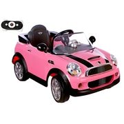 Rollplay elektromobilis Mini Cooper S pink su nuotolio valdymo pultu