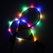 Badminton rackets with LED lighting and flies KX6180