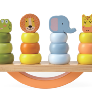Balansavimo žaidimas Gerardos Toys Natural Wood balance game