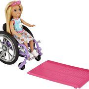 Barbie Chelsea Doll & Wheelchair with Ramp