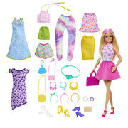 Barbie lėlė su aprangos priedais Fashions Blonde