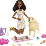 Barbie lėlė su šuniukais Doll Newborn Pups Playset