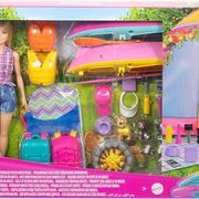 Barbie stovyklavimo žaidimų rinkinys su 2 lėlėmis Barbie Camping Playset with 2 Dolls