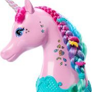 Barbie vienaragio galva su priedais Barbie Unicorn Styling Head