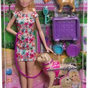 Barbie – Walk and Wheel Pet Toy Set (HTK37)