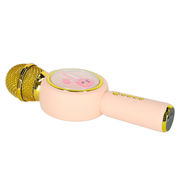 Wireless microphone for karaoke bunny pink KX3381