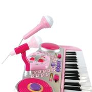 Big Steps Superstar sintezatorius su kėdute pink