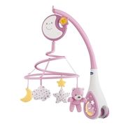 CHICCO Muzikinė karuselė Next2Dreams Cot Mobile Pink