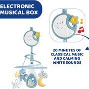CHICCO Muzikinė karuselė Next2Dreams Cot Mobile Blue