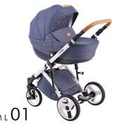 Vaikiškas vežimėlis Lonex COMFORT PRESTIGE 2in1
