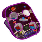 Double-sided game with balls and bags KX4889