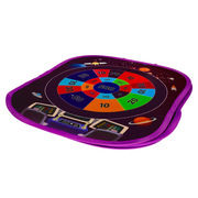 Double-sided game with balls and bags KX4889