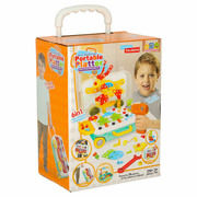 Educational constructors with a screwdriver in a suitcase 258 pieces KX7838_4
