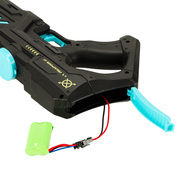 Electric water gun - powerful professional water gun for children, black KX3254