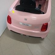 Electric car Fiat 500e Car 6v Electric Ride On Pink
