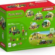 Schleich Farm World Working In The Forest 42659 Farm Figurine Set