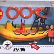 Fireman Sam Neptune Rescue Boat with Figure