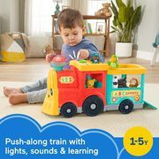 Fisher-Price Little People Toy Big ABC Animal Train