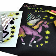 Flomasteriai Malinos XXL Airbrush Metallic