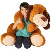 Freddie soft brown puppy (soft toy), 135 cm